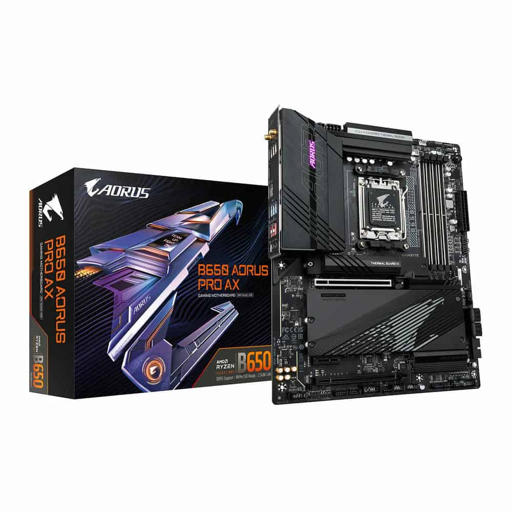 Gigabyte AMD Ryzen B650 AORUS PRO AX AM5 ATX Motherboard